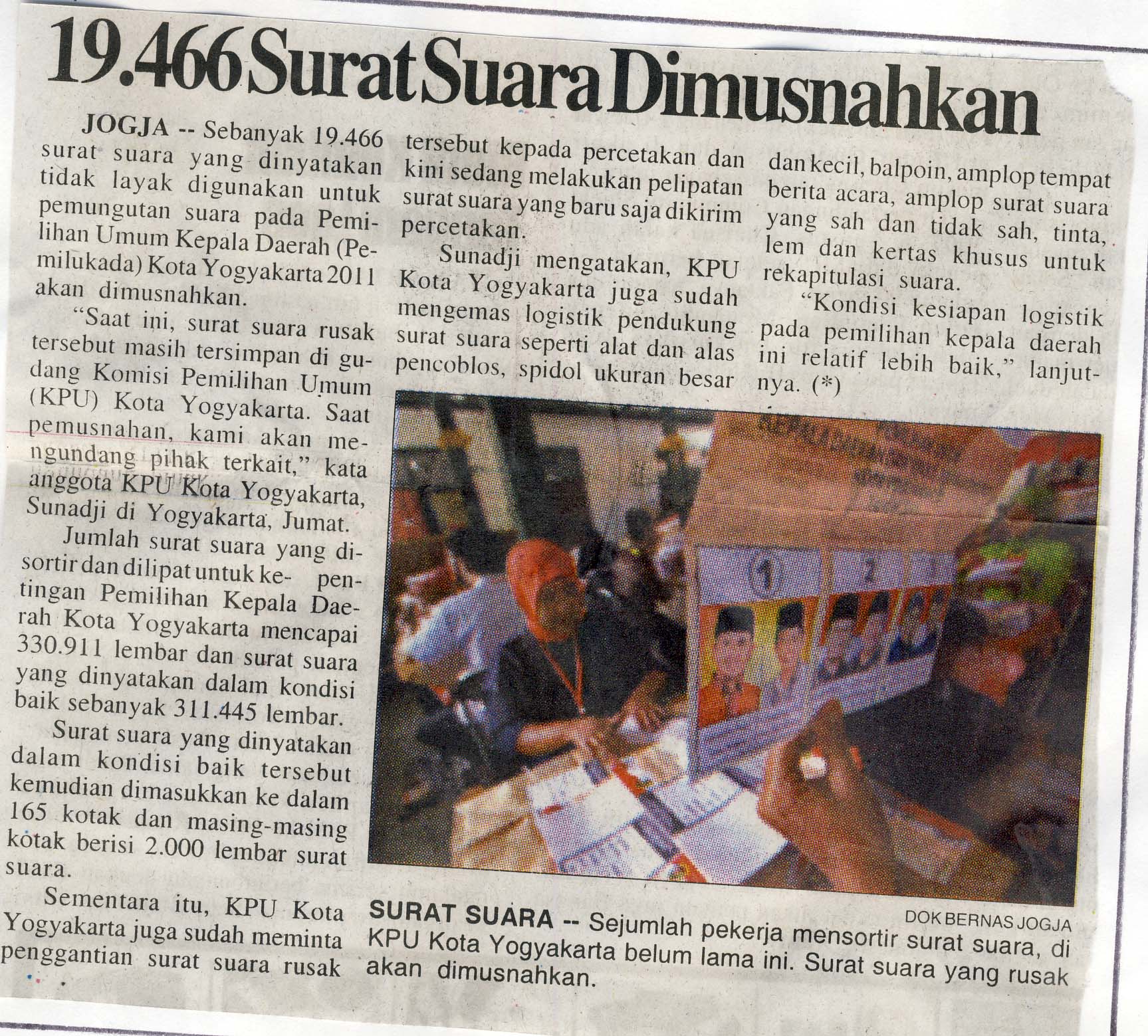 Kliping jogja terbaru
